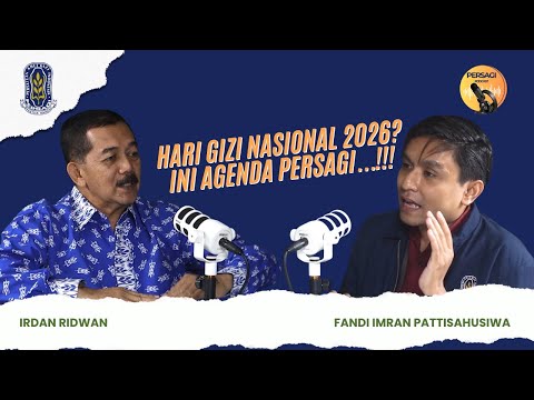 Hari Gizi Nasional 2026?? Ini Agenda PERSAGI Provinsi Papua Tengah!!! | PERSAGI Provinsi Papua Tengah PODCAST Eps. 16